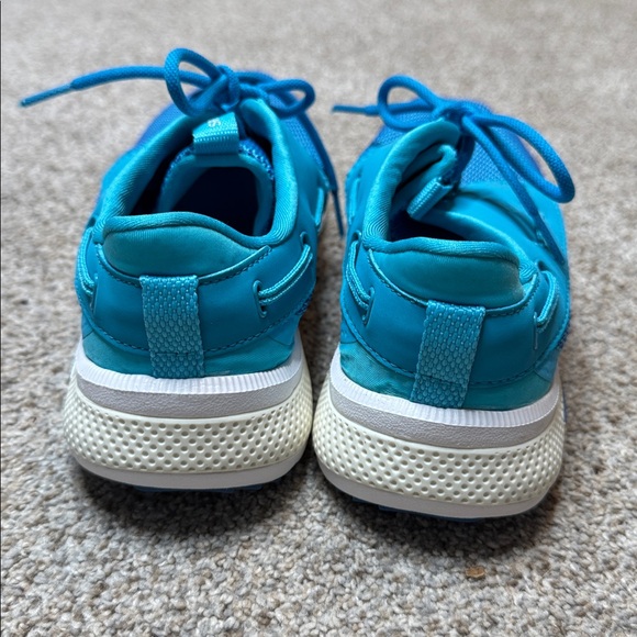 Sperry | 7 Seas 3-eye Boat Shoe in Turquoise Size 8 - Picture 4 of 12